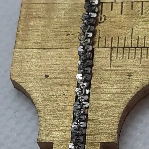 CLOSET SALE!!   New sterling silver18 inch chain 5.4 grams - Picture 2 of 8